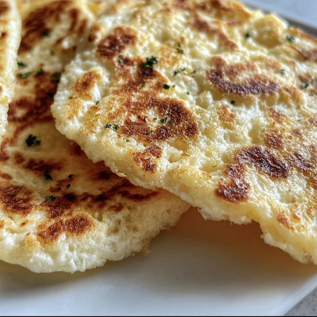 Easy Cottage Cheese Flatbread – Just 3 Ingredients!