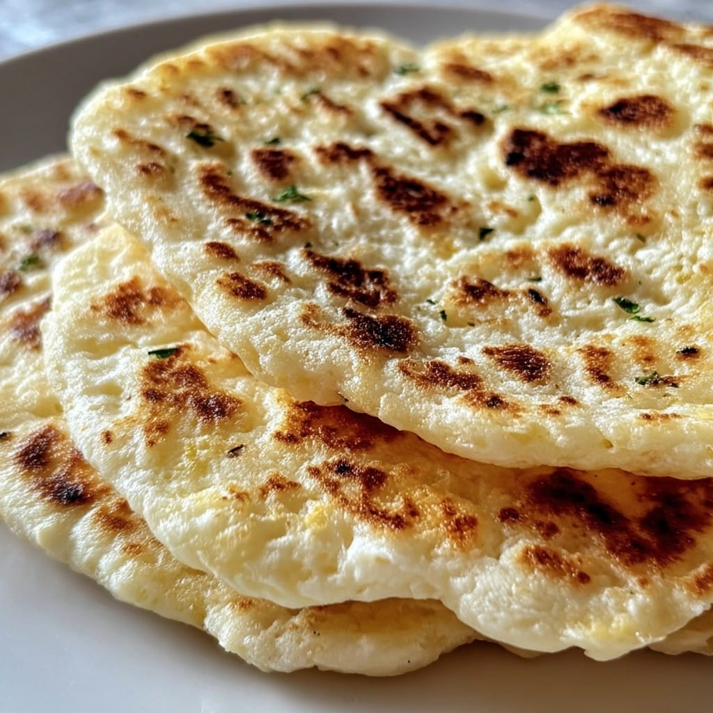 Easy Cottage Cheese Flatbread – Just 3 Ingredients!