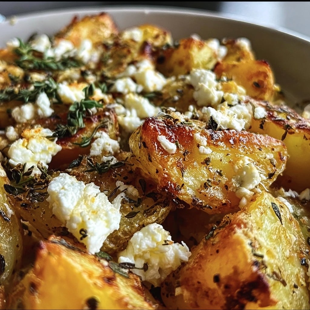 Greek Feta Roast Potatoes – The Perfect Side Dish