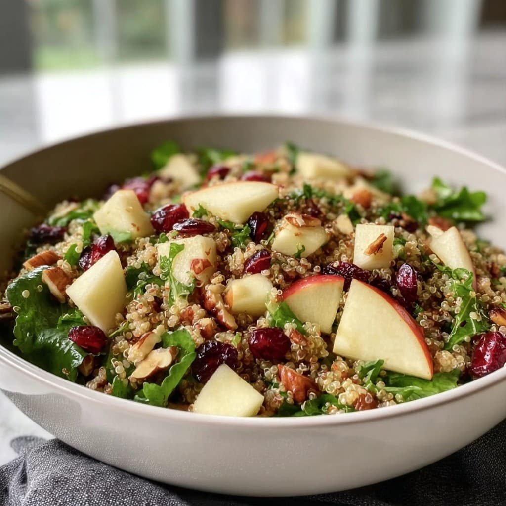 Healthy Apple Quinoa Salad – Perfect for Meal Prep
