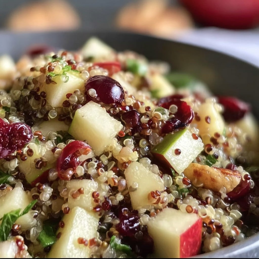 Healthy Apple Quinoa Salad – Perfect for Meal Prep