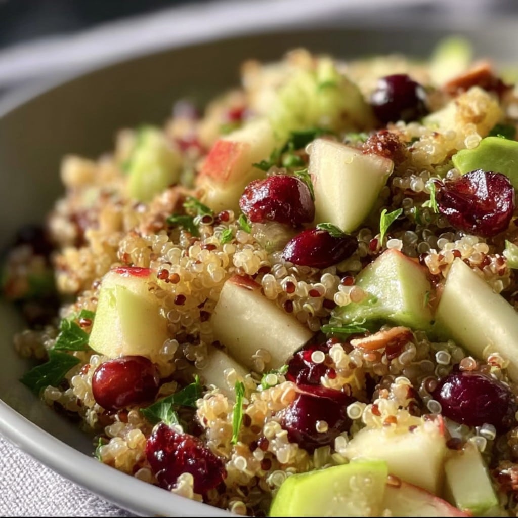 Healthy Apple Quinoa Salad – Perfect for Meal Prep