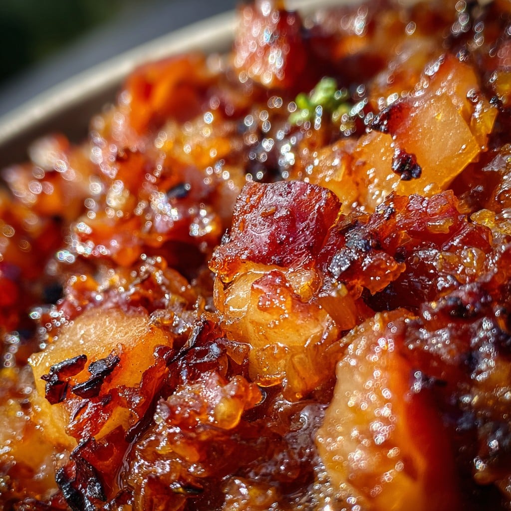 Homemade Bacon Jam with Apple & Whiskey – A Gourmet Spread
