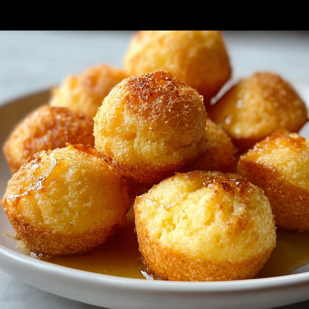 Honey Butter Cornbread Poppers