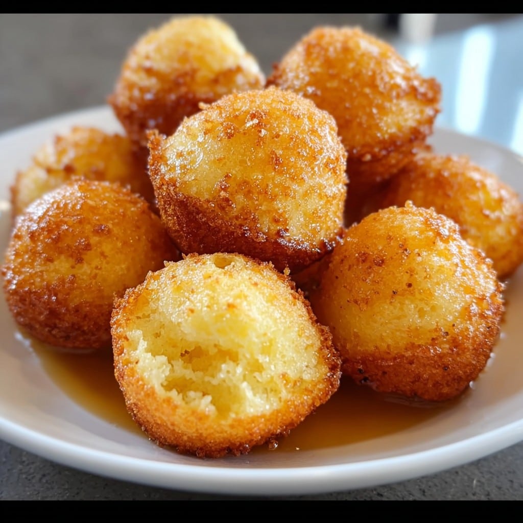 Honey Butter Cornbread Poppers