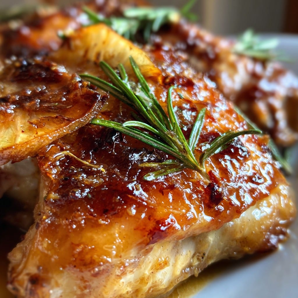 One-Pan Rosemary Apple Cider Chicken – Weeknight Comfort Food