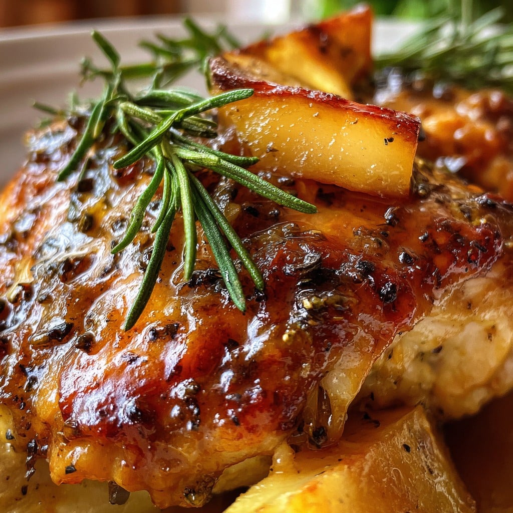 One-Pan Rosemary Apple Cider Chicken – Weeknight Comfort Food