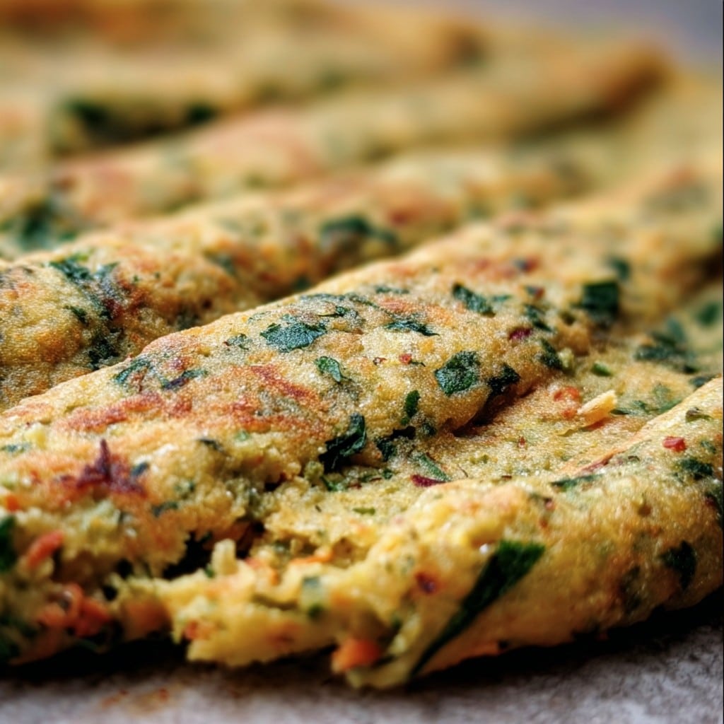 Savory Chickpea Pancakes (Pudla) – Vegan & Flavor-Packed