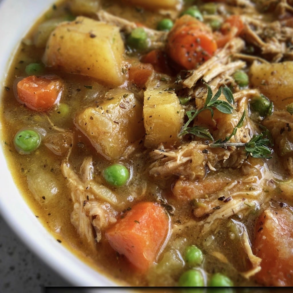 Slow Cooker Chicken Stew Recipe