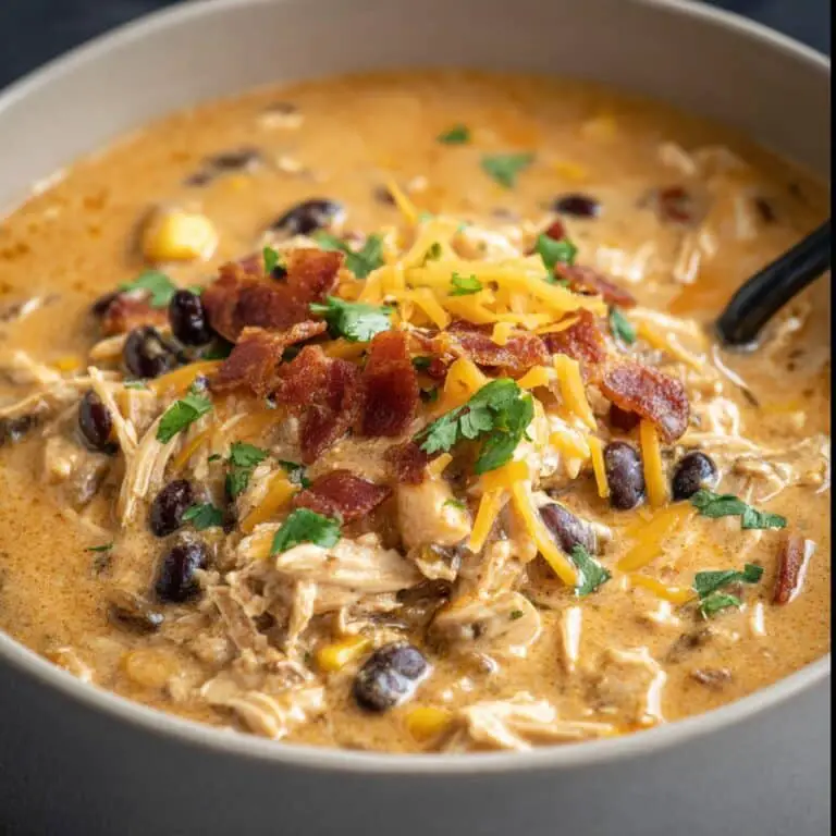 Slow Cooker Cream Cheese Crack Chicken Chili