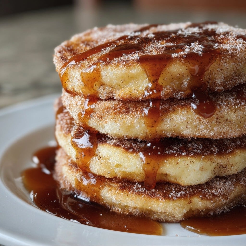 Spanish Churro Pancakes – A Sweet Cinnamon Sugar Twist