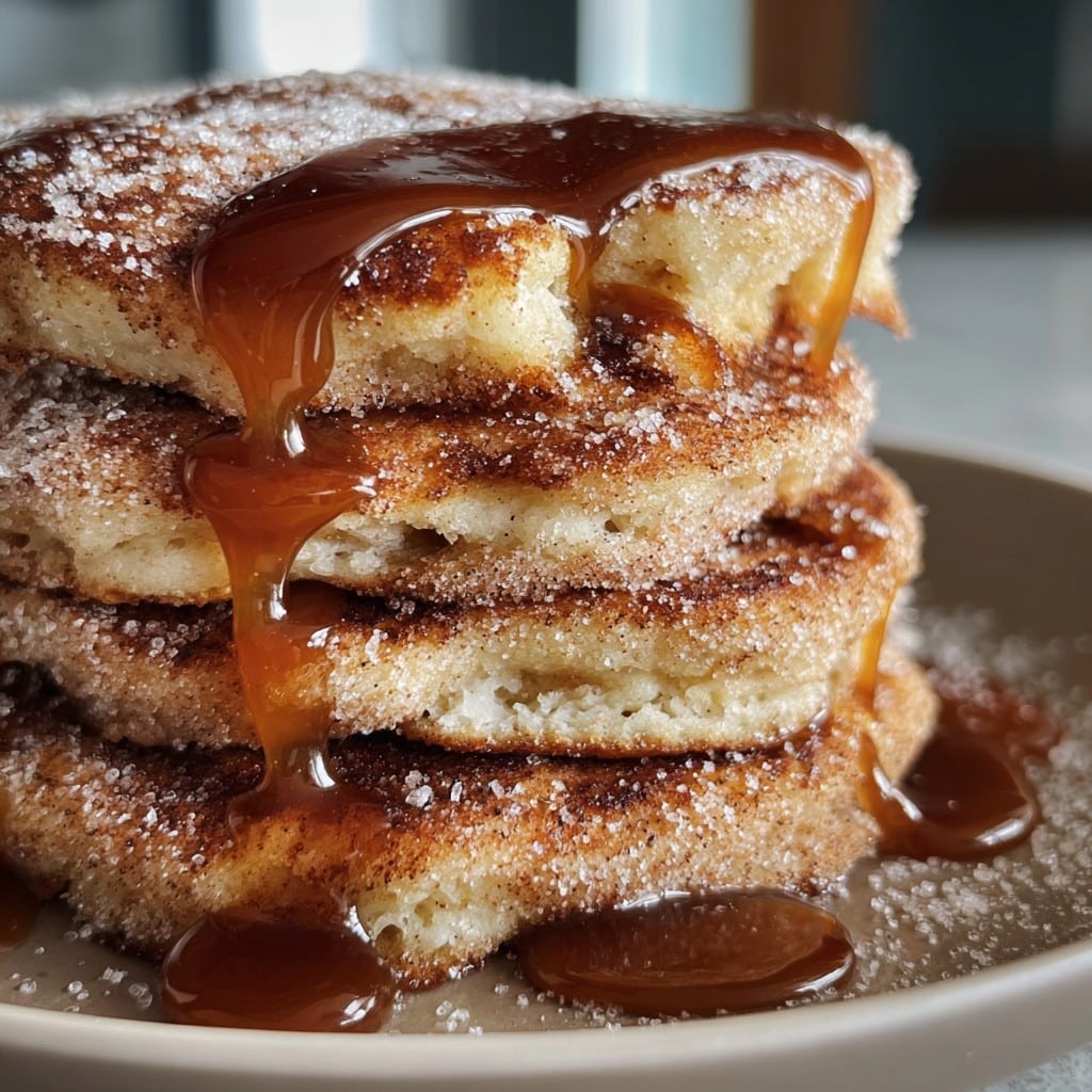 Spanish Churro Pancakes – A Sweet Cinnamon Sugar Twist