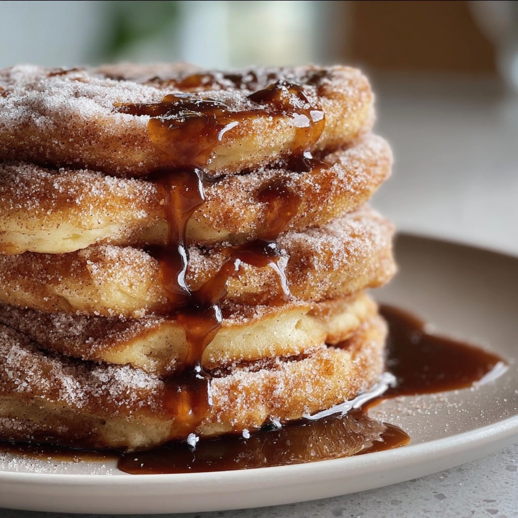 Spanish Churro Pancakes – A Sweet Cinnamon Sugar Twist