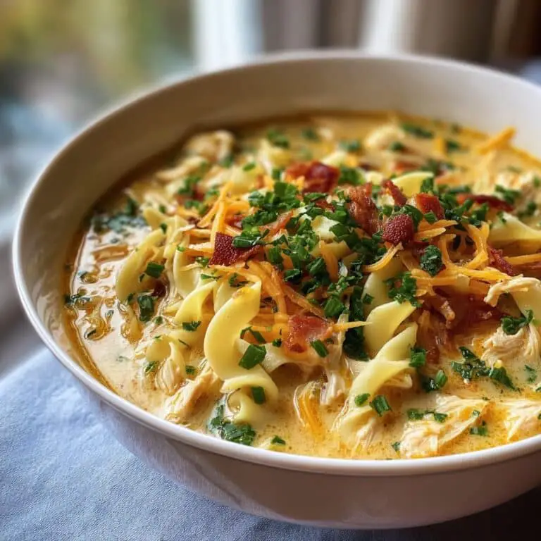 The Best Crack Chicken Soup – With Bacon & Ranch