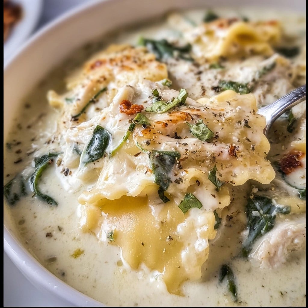 White Lasagna Soup Recipe