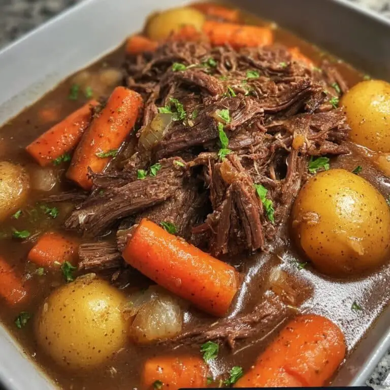 Yummy Slow Cooker Pot Roast Recipe