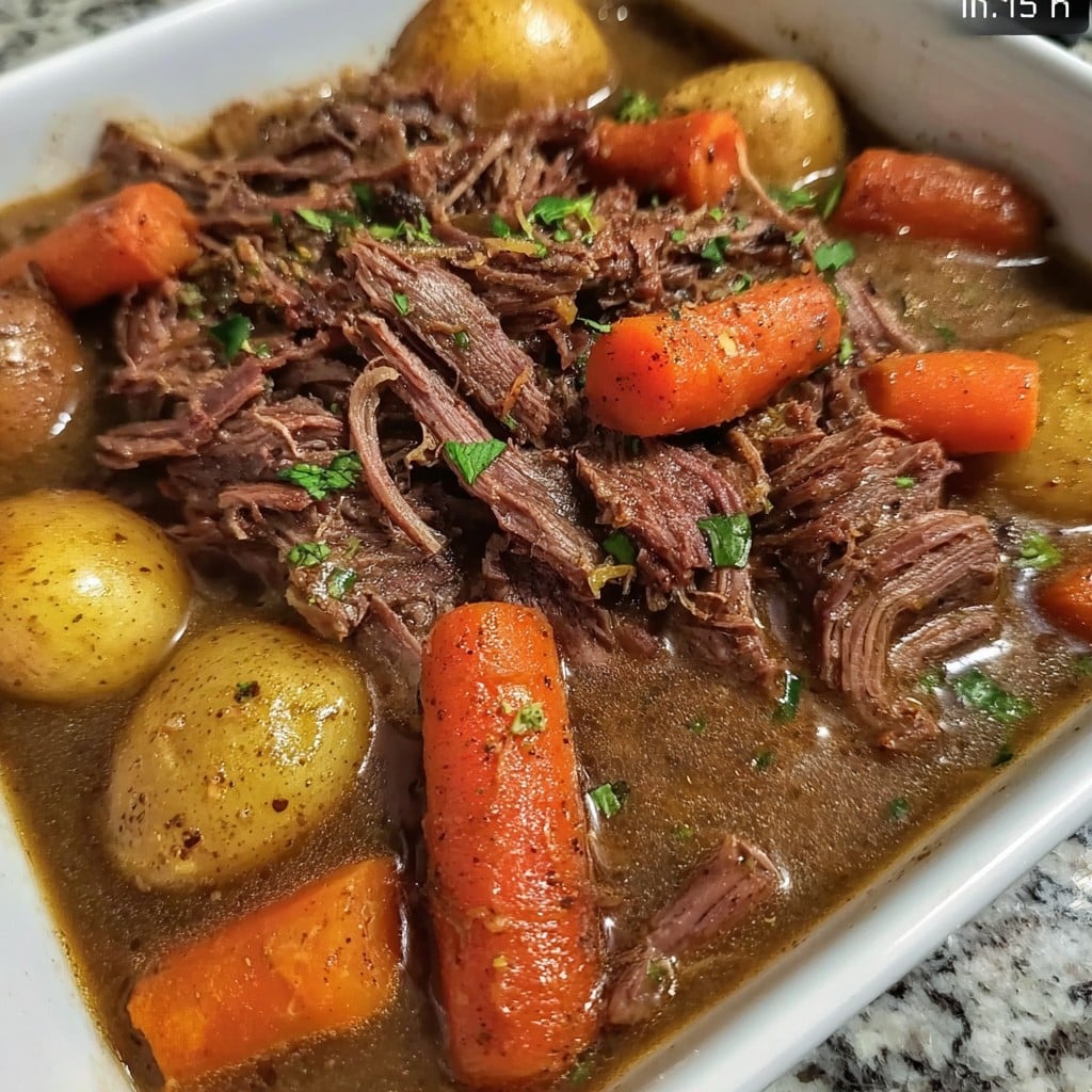 Yummy Slow Cooker Pot Roast Recipe