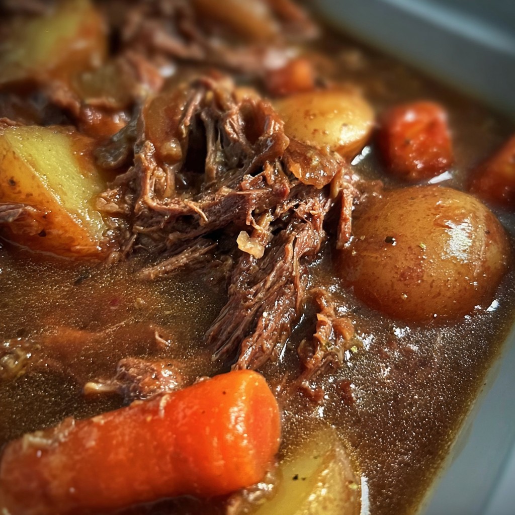 Yummy Slow Cooker Pot Roast Recipe