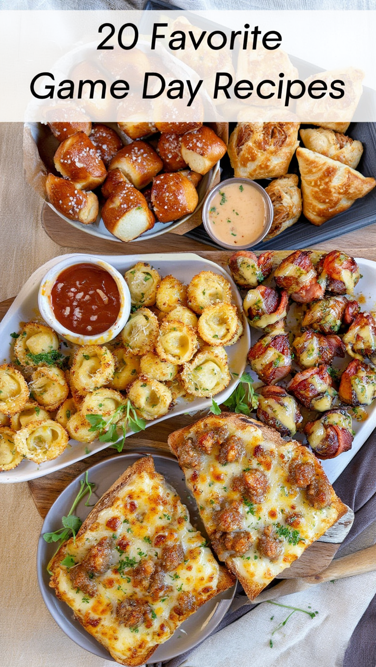 20 Favorite Game Day Recipes