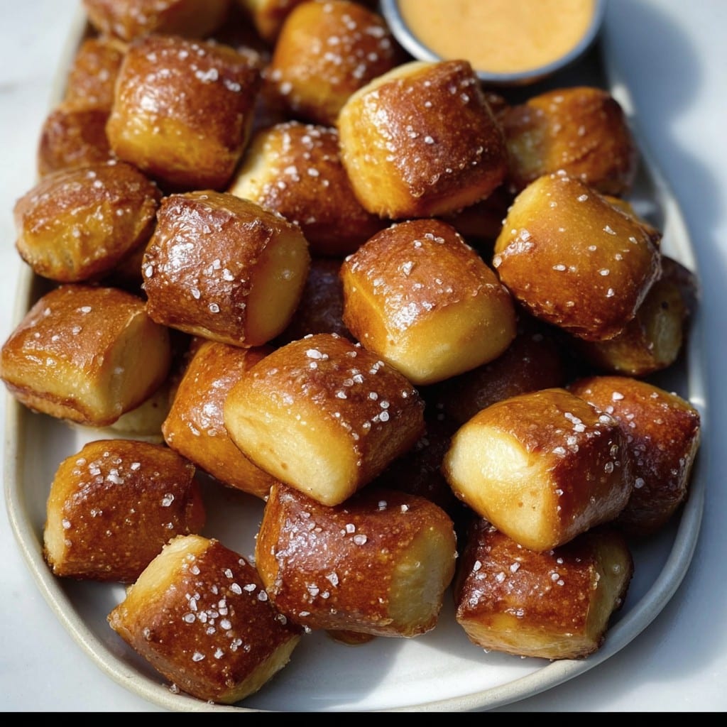 Homemade Soft Pretzel Bites