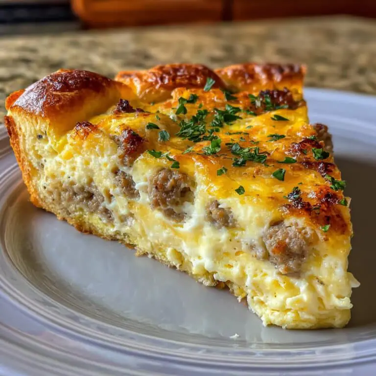 Crescent Sausage & Egg Casserole